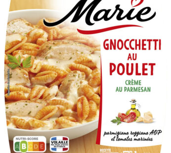 MARIE – Gnocchetti et poulet crème au parmesan 300g