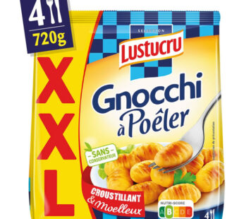 LUSTUCRU – Gnocchi à poêler 720g