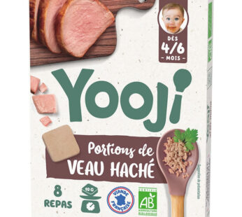 YOOJI – Galets de veau haché dès 4 mois bio 80g