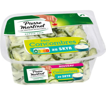PIERRE MARTINET – Concombres au skyr 300g