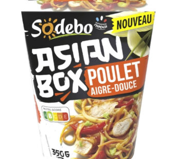 SODEBO – Nouilles au poulet et sauce aigre-douce 350g