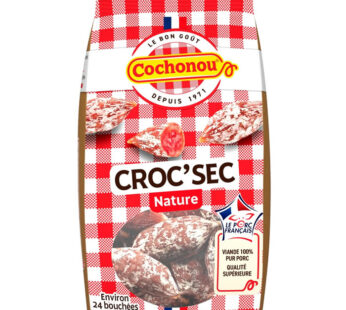 COCHONOU Croc’Sec – Mini saucissons secs nature 150g