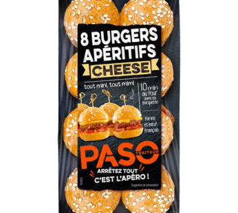 PASO TRAITEUR – Mini cheeseburger 140g
