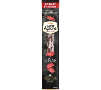 SAINT AGAUNE La Fine – Saucisson sec Grand Format 280g