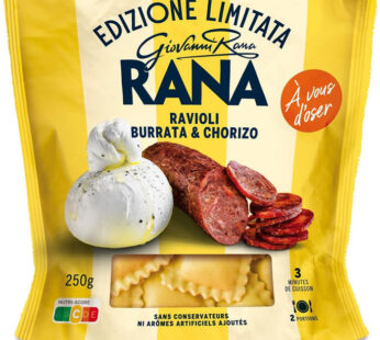 GIOVANNI RANA – Ravioli à la burrata et chorizo 250g