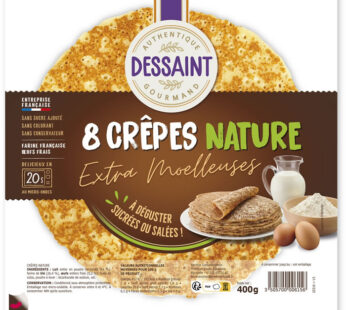 DESSAINT TRAITEUR – Crêpes nature sans sucres ajoutés 400g