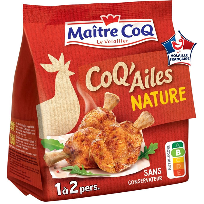 Maitre Coq - Manchons de poulet nature 250g