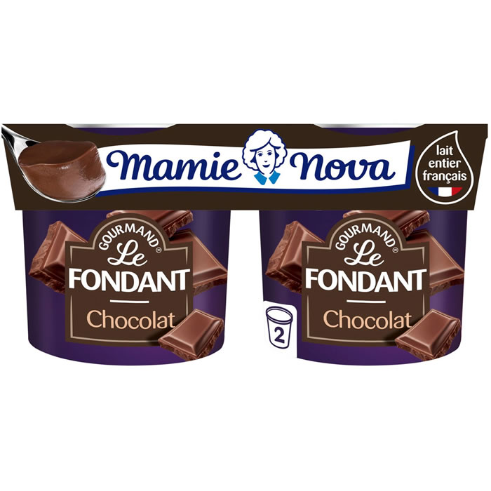 Mamie Nova - Fondant au chocolat 2x150g