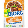 BJORG - Lentilles et carottes micro-ondes bio