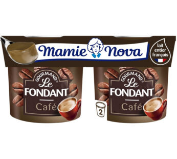 Mamie Nova – Fondant au café 2x150g
