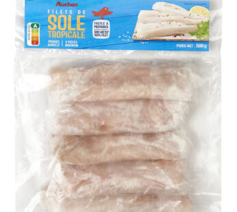 SOLE – Filets de sole tropicale 500g