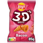 LAY'S 3D's - Biscuits soufflés saveur bacon 85g
