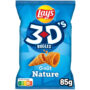 LAY'S 3D's Biscuits soufflés nature 85g