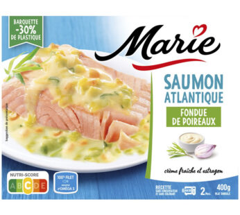 MARIE – Saumon d&rsquo;Atlantique à la fondue de poireaux micro-ondes 400g
