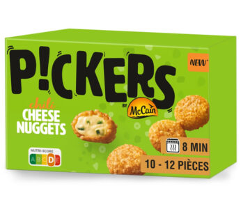MC CAIN Pickers – Bouchées panées au cheddar et poivrons (230g)