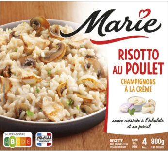 MARIE – Risotto au poulet 900g