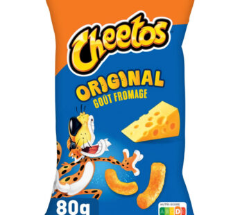 CHEETOS Original – Chips soufflés saveur fromage 80g