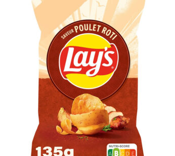 LAY&rsquo;S – Chips saveur poulet rôti 135g