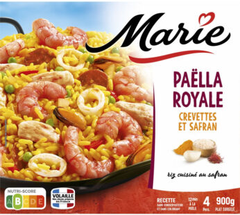 MARIE – Paëlla royale petite gambas et safran 900g