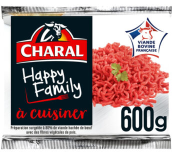 CHARAL – Viande hachée de boeuf à cuisiner 600g