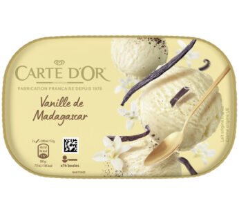 CARTE D&rsquo;OR – Crème glacée à la vanille de Madagascar