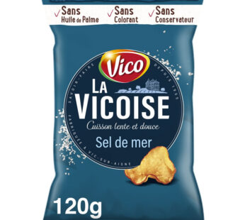 VICO La Vicoise – Chips nature au sel marin 120g