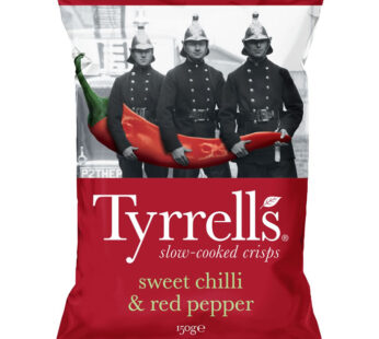 TYRRELLS – Chips saveur sweet chili et piment rouge 150g