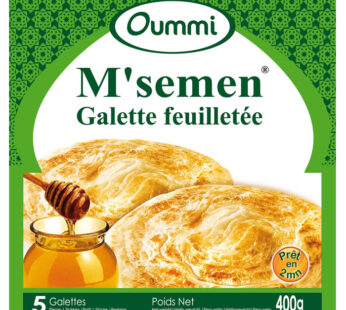 OUMMI – Galette feuilletée M&rsquo;semen 400g