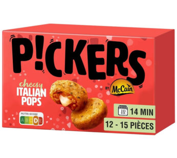MC CAIN Pickers – Bouchées panées à la mozzarella, risotto et tomate (230g)
