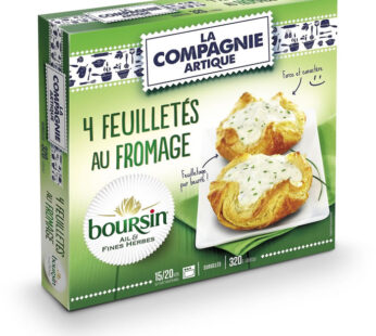 LA COMPAGNIE ARTIQUE – Feuilleté au boursin 300g