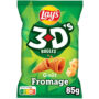 LAY'S 3D's Biscuits soufflés saveur fromage 85g