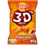LAY'S 3D's Biscuits soufflés saveur paprika 85g