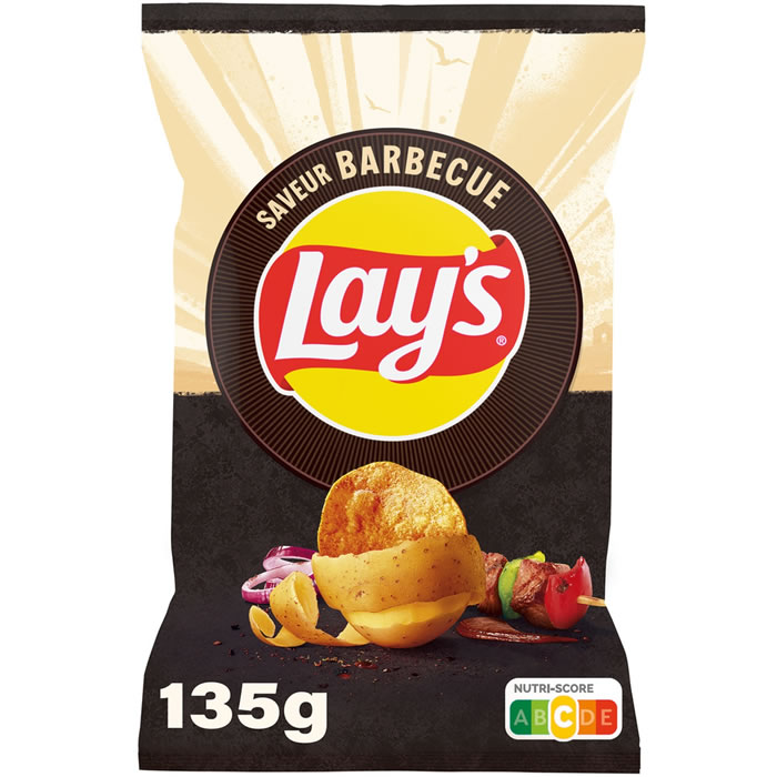 LAY'S - Chips saveur barbecue 135g