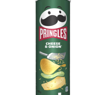 PRINGLES – Chips tuiles saveur fromage et oignon 165g