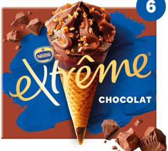 EXTRÊME – Cônes glacés au chocolat 6x71g