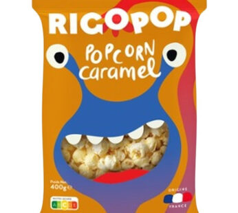 RIGOPOP Pop corn sucré au caramel 400g