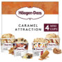 HÄAGEN-DAZS - Mini crème glacée à la vanille et caramel (4 x 80g)