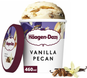 HÄAGEN-DAZS – Crème glacée à la vanille et noix de pécan