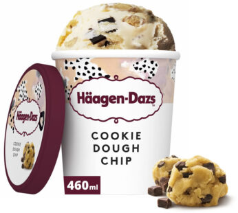 HÄAGEN-DAZS – Crème glacée vanille avec morceaux de pâte à cookie