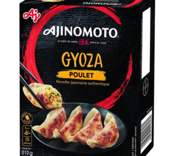 AJINOMOTO – Gyozas au poulet et aux légumes (10 pièces, 212g)