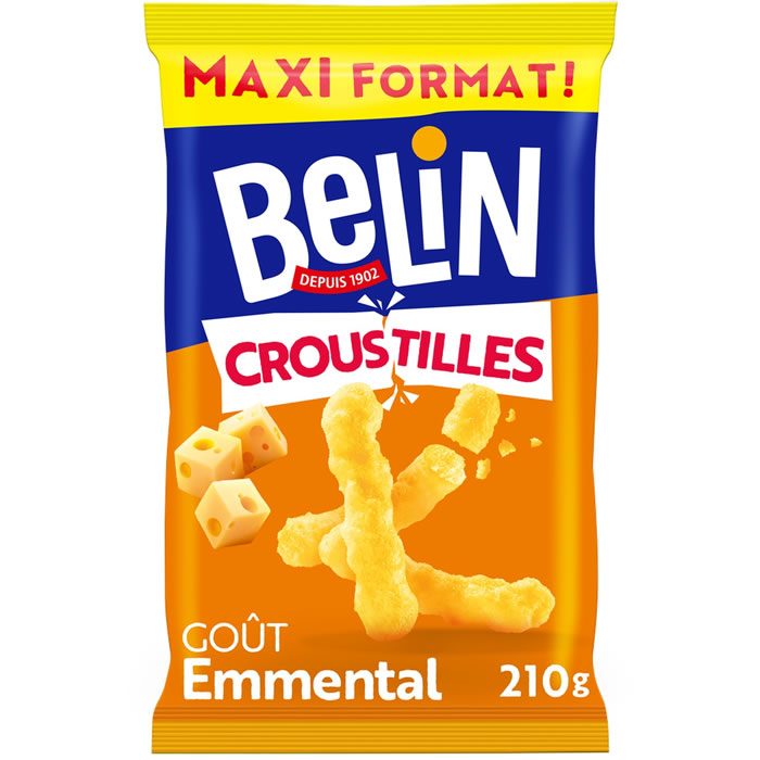 BELIN - Croustilles à l'emmental 210g