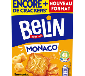 BELIN Monaco – Crackers à l’emmental 110g