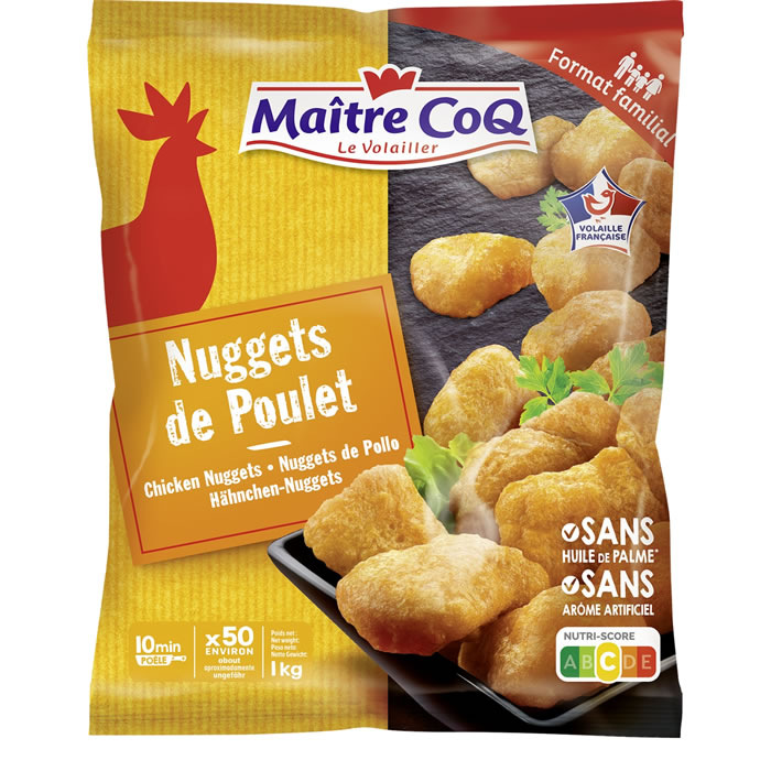 MAITRE COQ - Nuggets de poulet 1kg