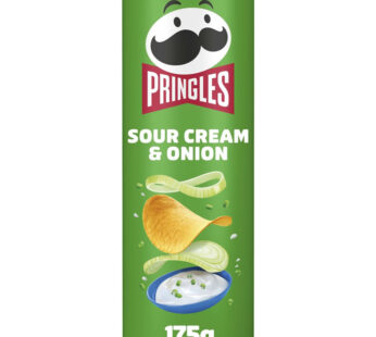 PRINGLES – Chips tuiles saveur crème d&rsquo;oignons 175g