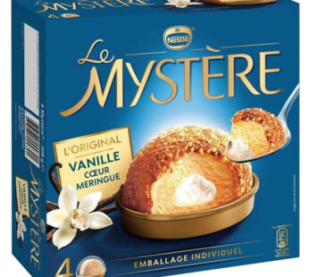 MYSTERE – Vanille coeur meringue (4 x 77g)