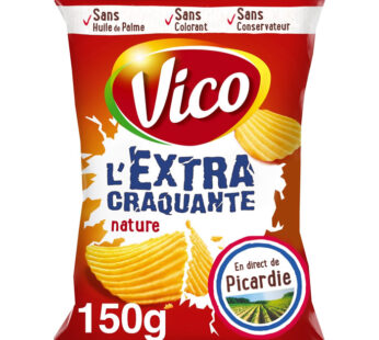 VICO – L’Extra Craquante Chips nature 150g