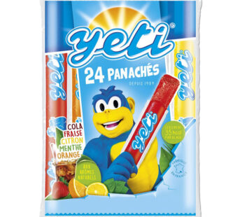YETI – Panachés de glaces à l&rsquo;eau aromatisées 24×48,3g