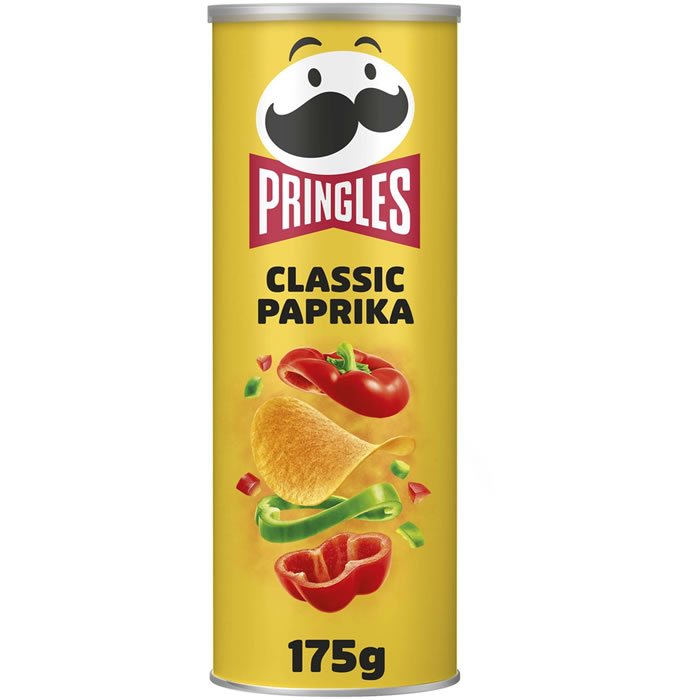 PRINGLES - Chips tuiles saveur paprika 175g