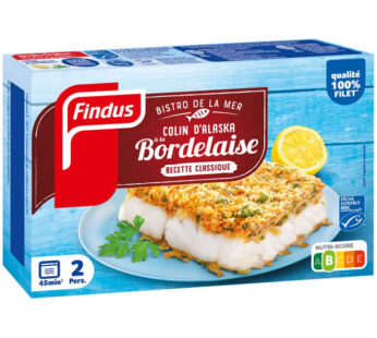 FINDUS – Colin d&rsquo;Alaska à la Bordelaise MSC 380g