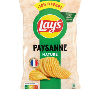 LAY&rsquo;S – Chips paysannes nature 324g